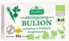 Bulion warzywny w kostkach bez drożdży, bez oleju palmowego, bezglutenowy bio 60 g