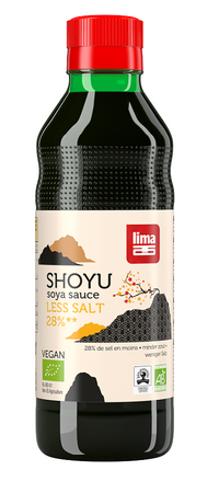 Sos sojowy shoyu mniej soli BIO 250 ml