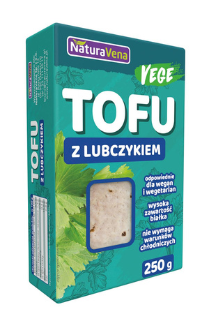 Tofu kostka z lubczykiem 250 g - Naturavena