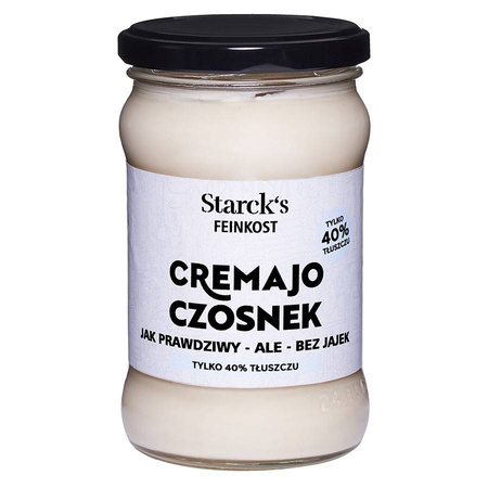 Cremajo czosnkowy - jak pRAWdziwy majonez - ale bez jajek Starck's 270 g