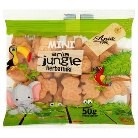 Herbatniki mini jungle 50 g