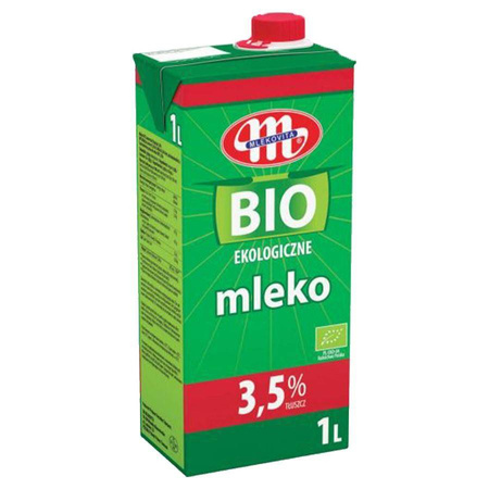 Mleko uht 3,5% mlekowita bio, 1L