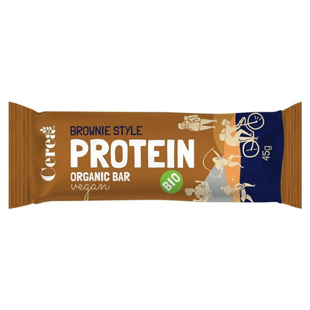 Baton proteinowy Brownie Style BIO 45 g
